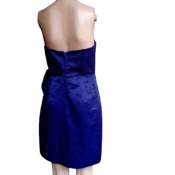 Anthropologie Greylin Strapless Eggplant Purple Dress Short Size Small - Picture 6 of 10